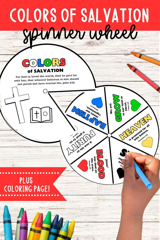 Colors of Salvation Spinner Wheel