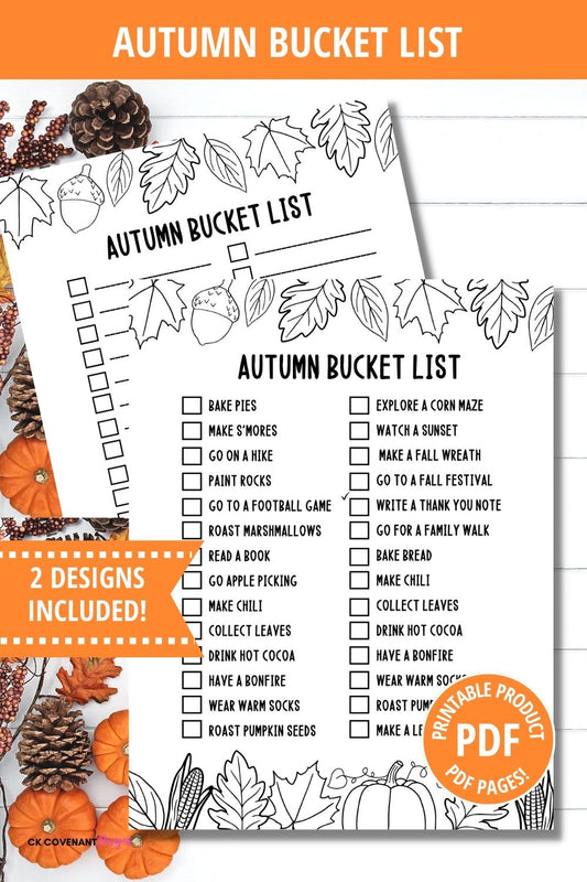 Autumn Bucket List