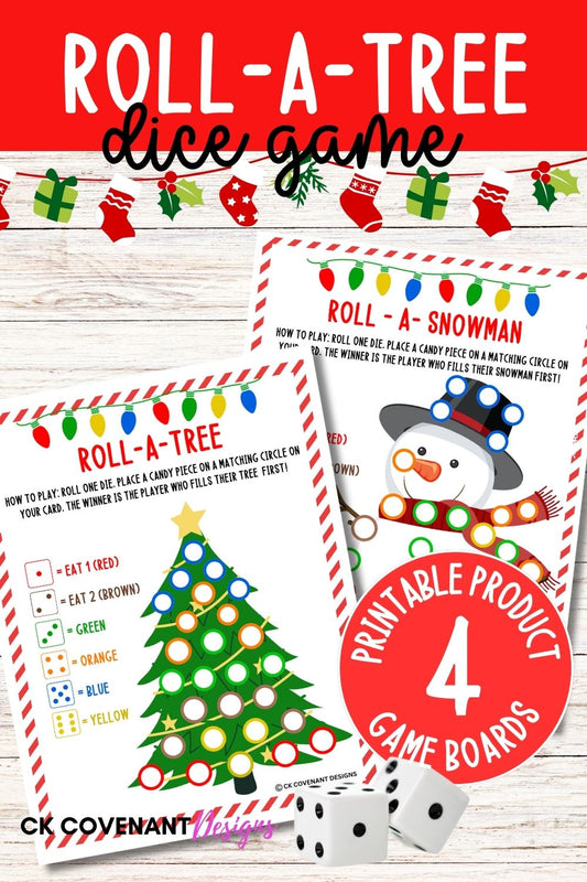 Roll-A-Tree Dice Game