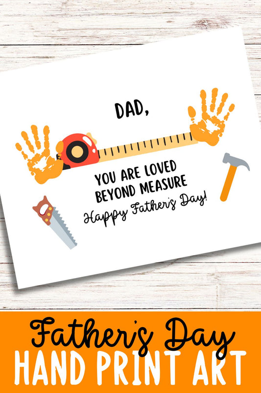 Father's Day Handprint Craft