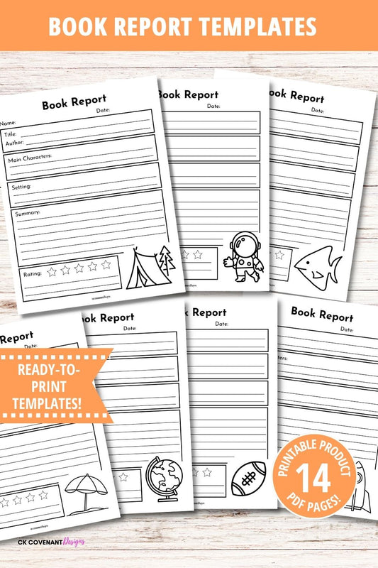 Book Report Templates