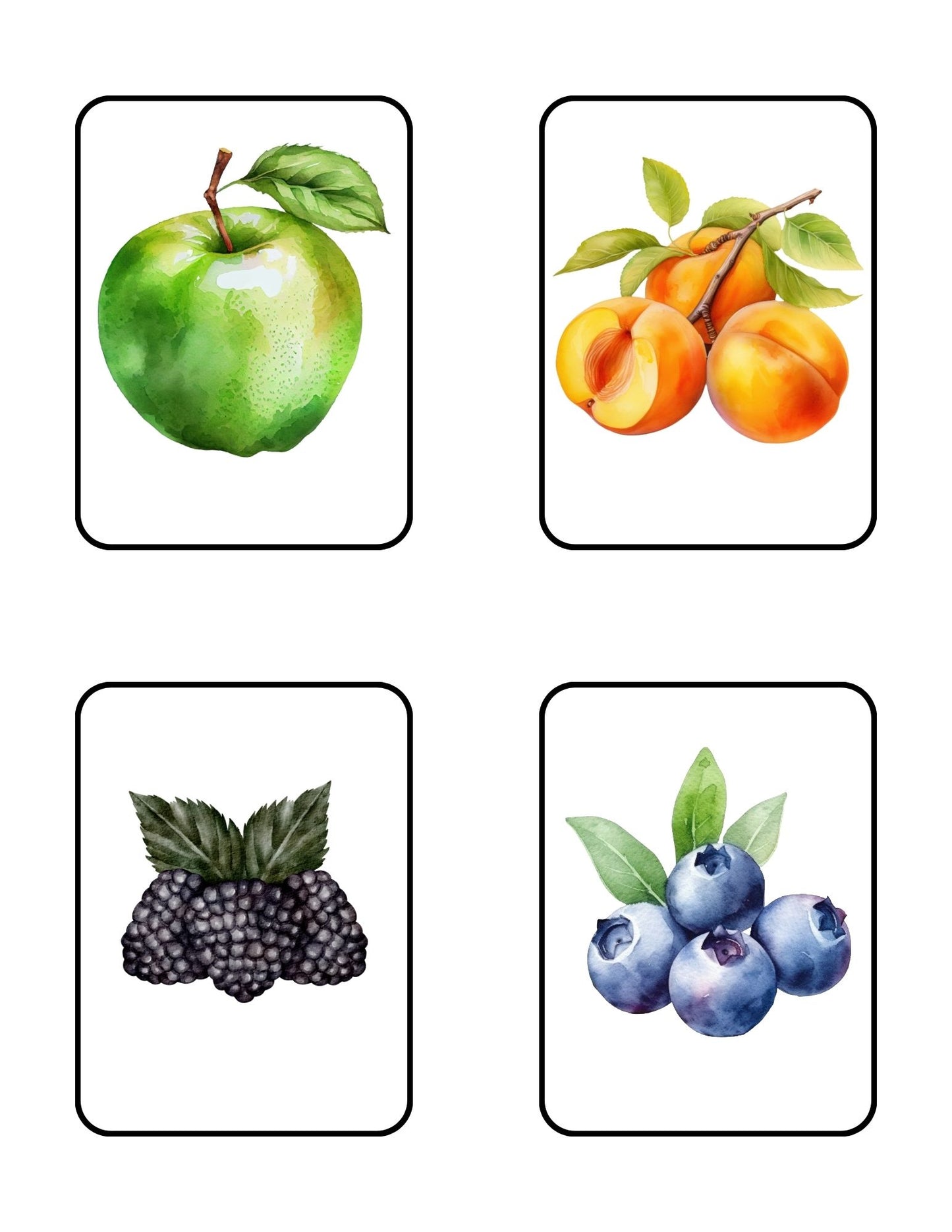 Fabulous Fruits Matching Game