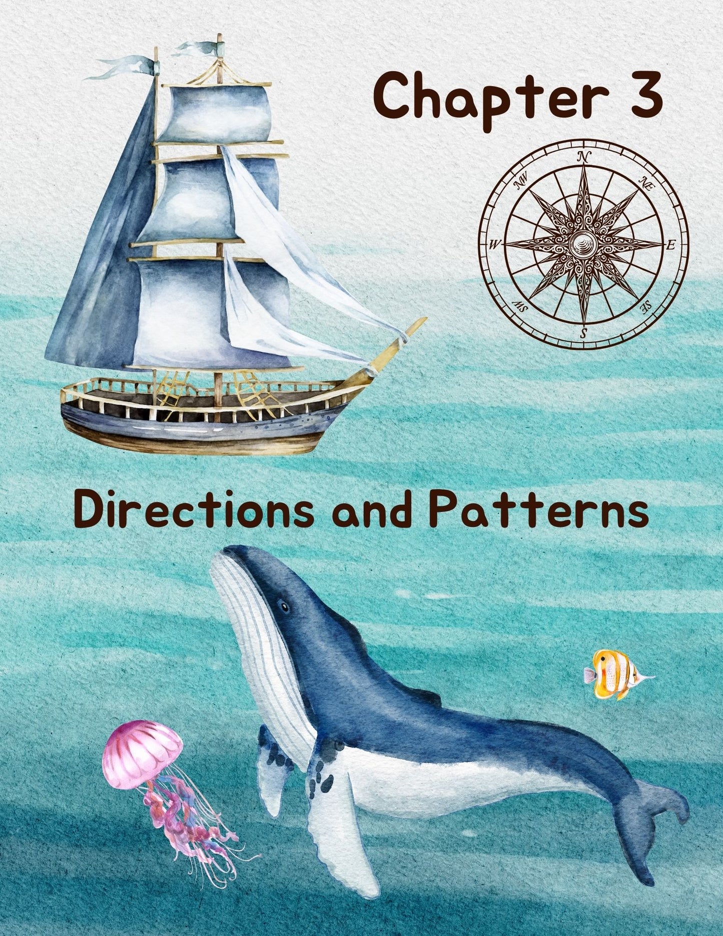 Treasures of the Sea: Pirates and Oceans Kindergarten Math: A full year curriculum: PRINT