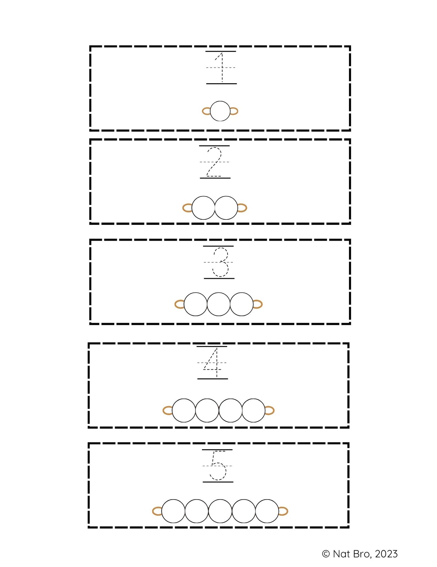Montessori Based Beginner's Packet