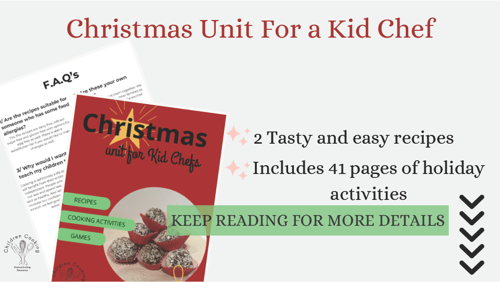 Christmas Unit for Kid Chefs