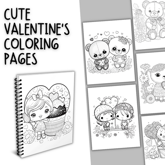 Valentine's Day Coloring Pages