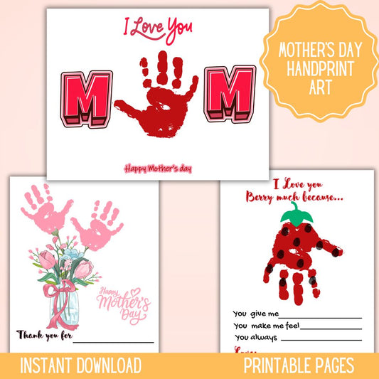 Mother's Day Handprint Activity Resource!