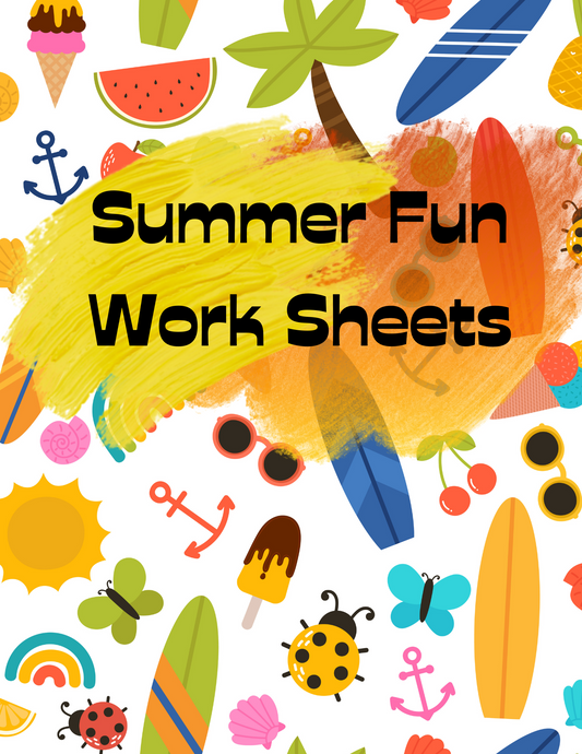 Summer Fun Worksheets