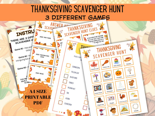 Fall Scavenger Hunt