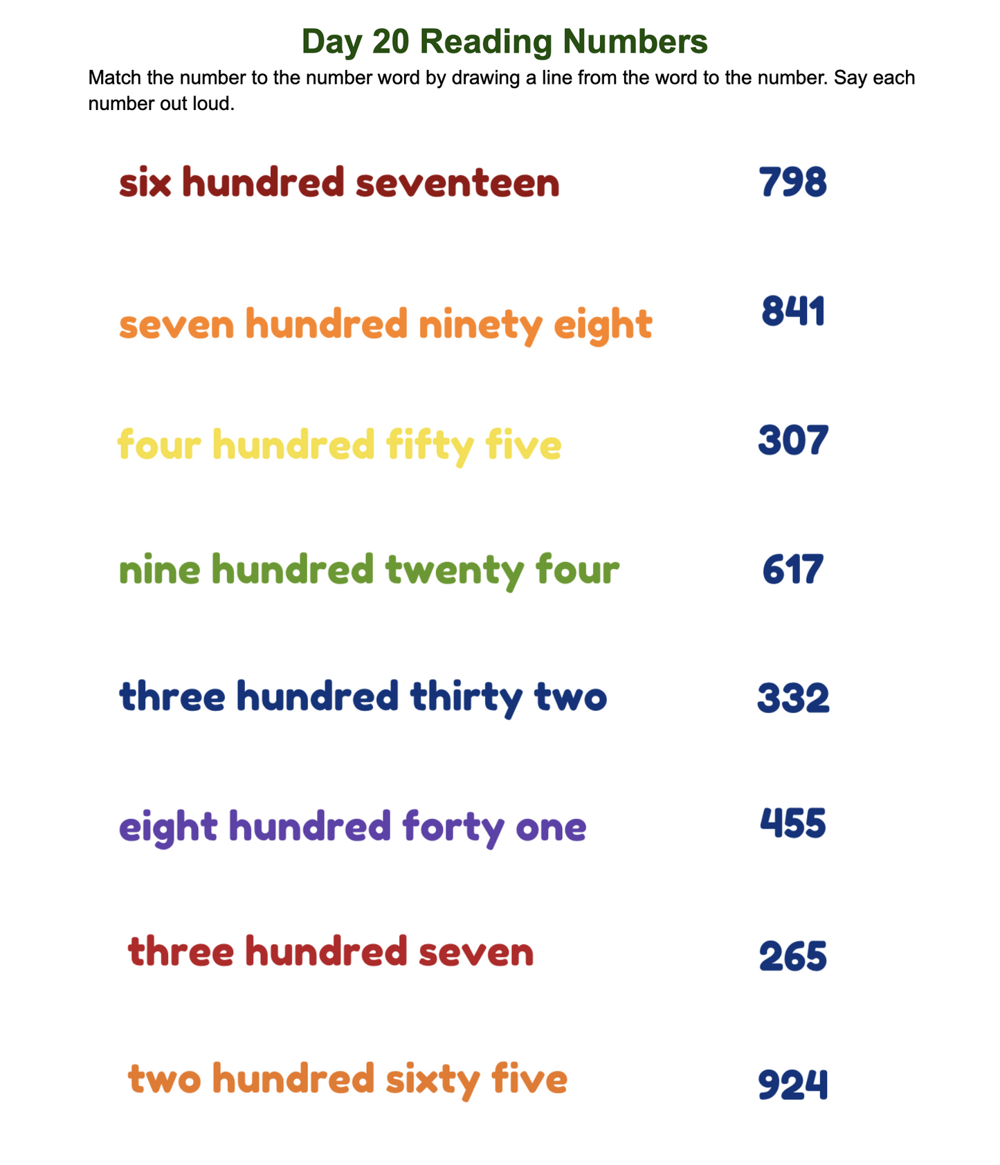 Picture Math for First Grade
