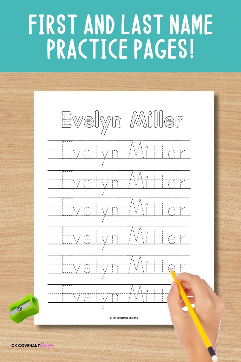 Custom Name Tracing Pages