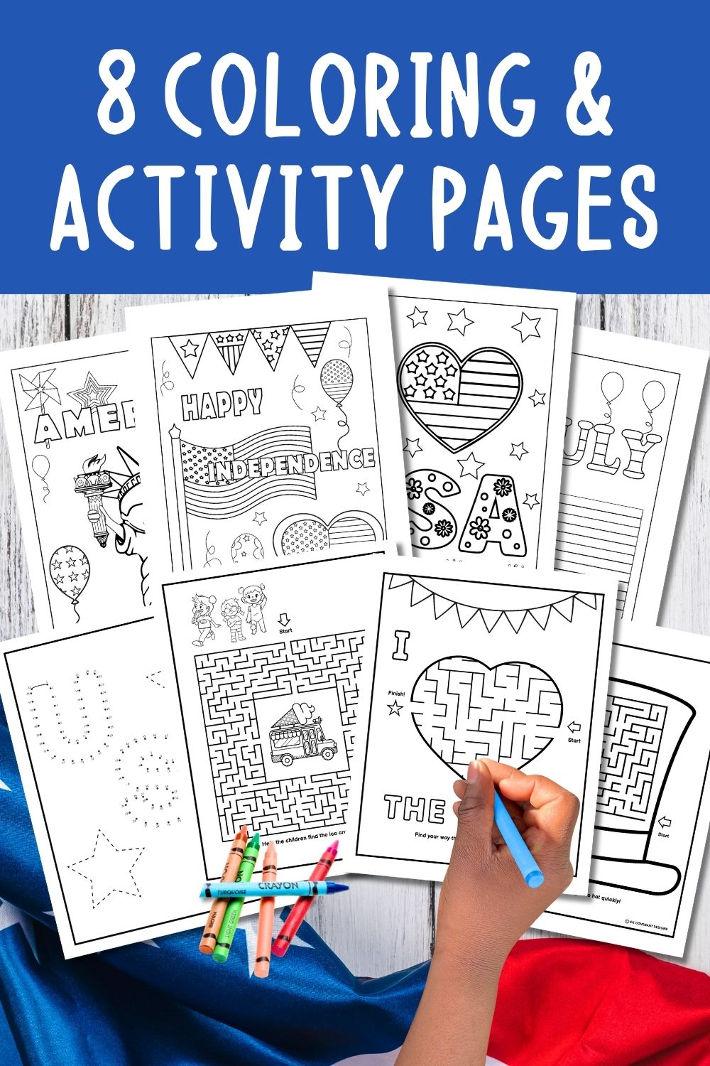 4th of July Patriotic Activity Bundle