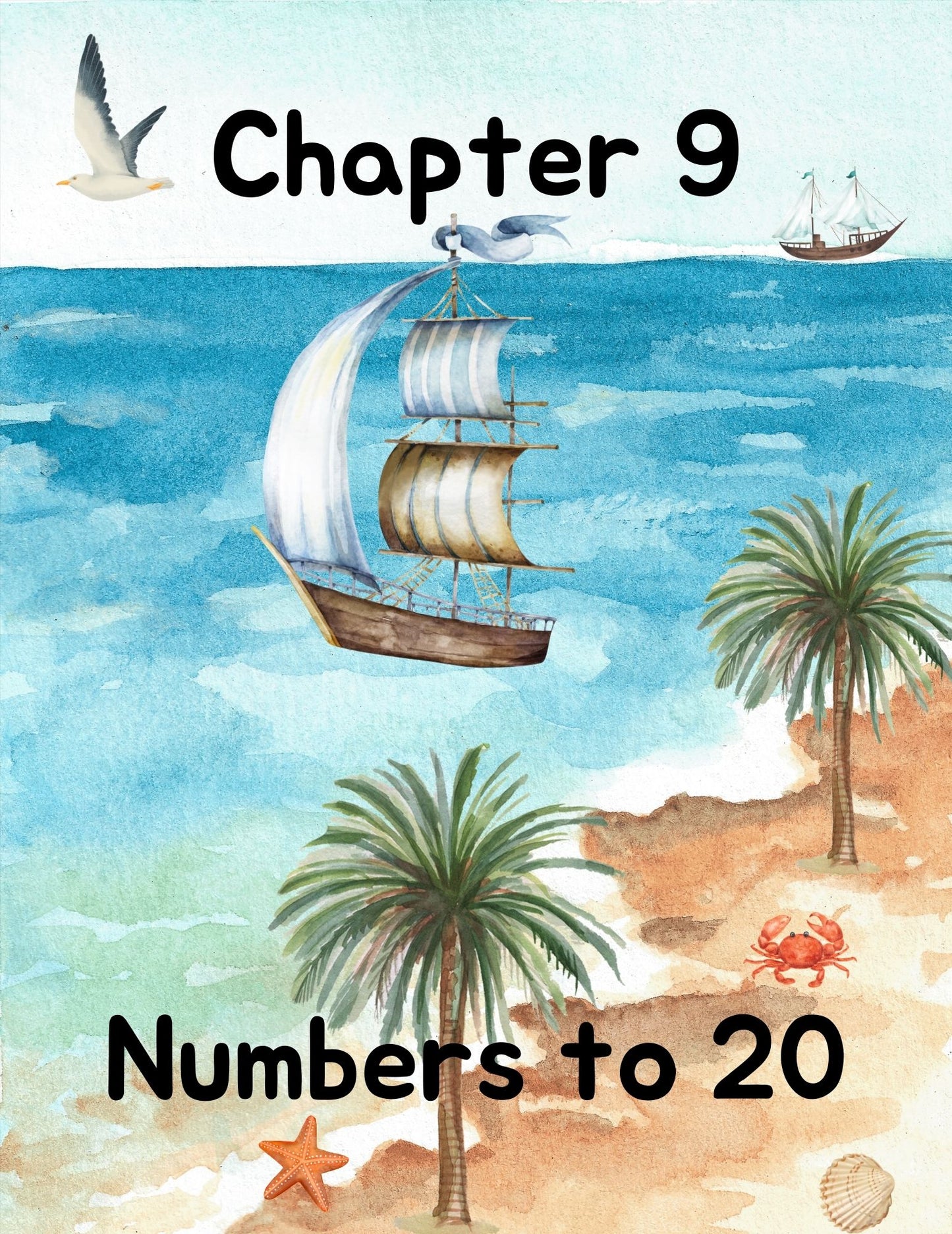 Treasures of the Sea: Pirates and Oceans Kindergarten Math: A full year curriculum: PRINT