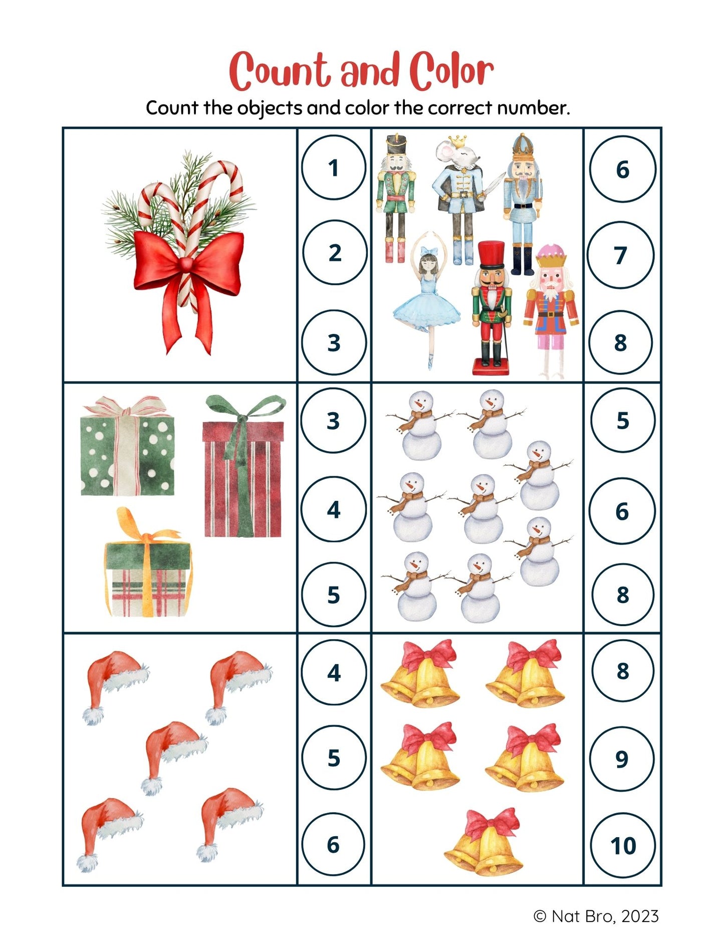 Pre-K Winter Activity Workbook
