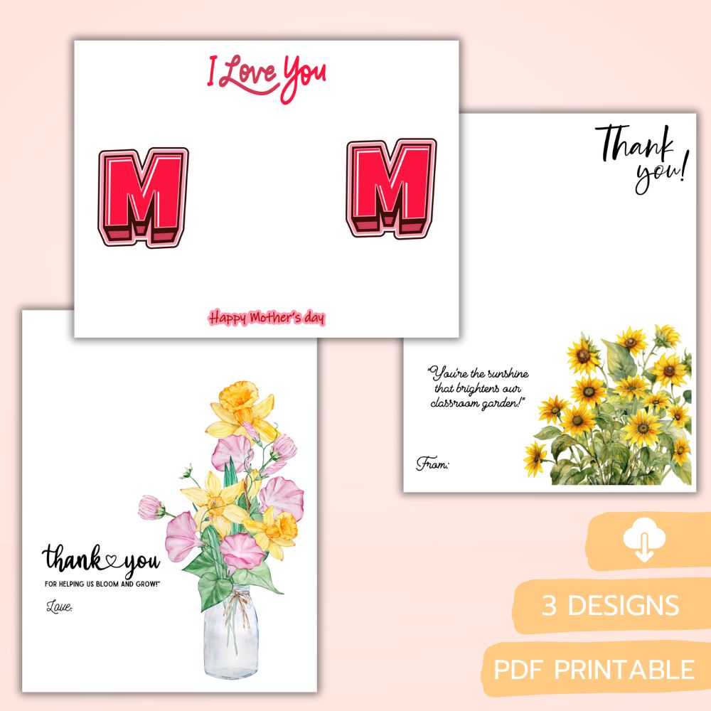Mother's Day Handprint Activity Resource!