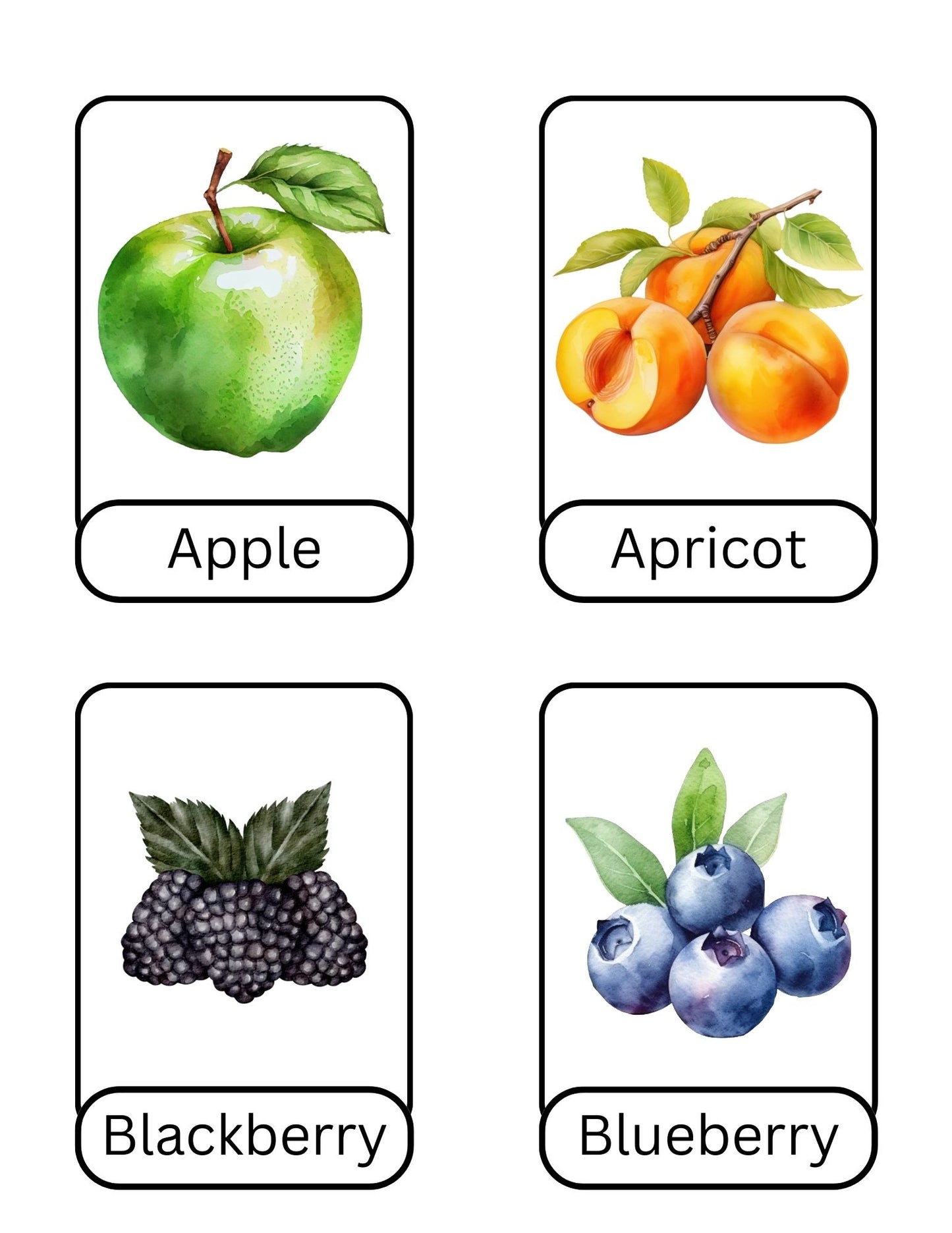 Fabulous Fruits Matching Game