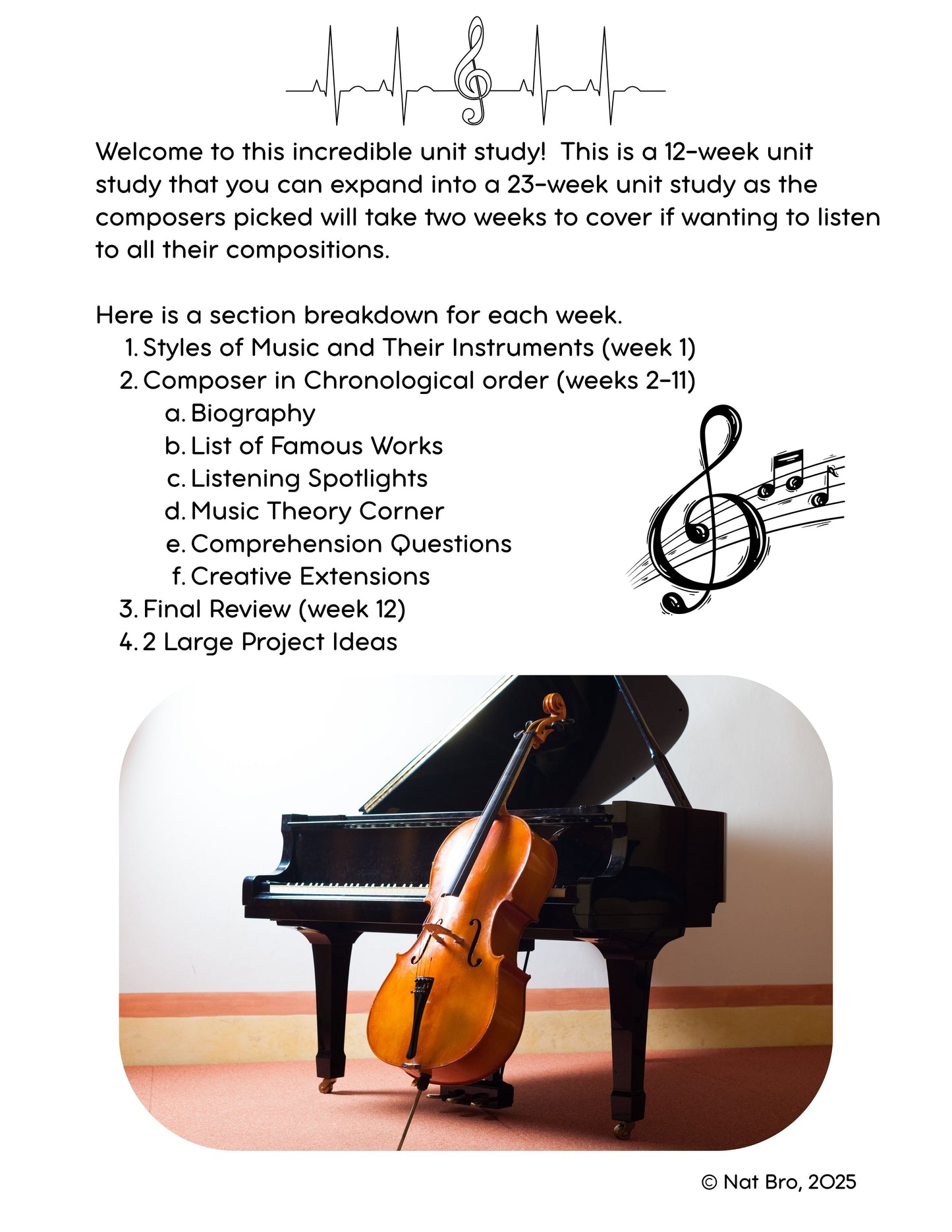 🎶 Listen and Learn Series: Volume 1 – Composers- 192 PAGES