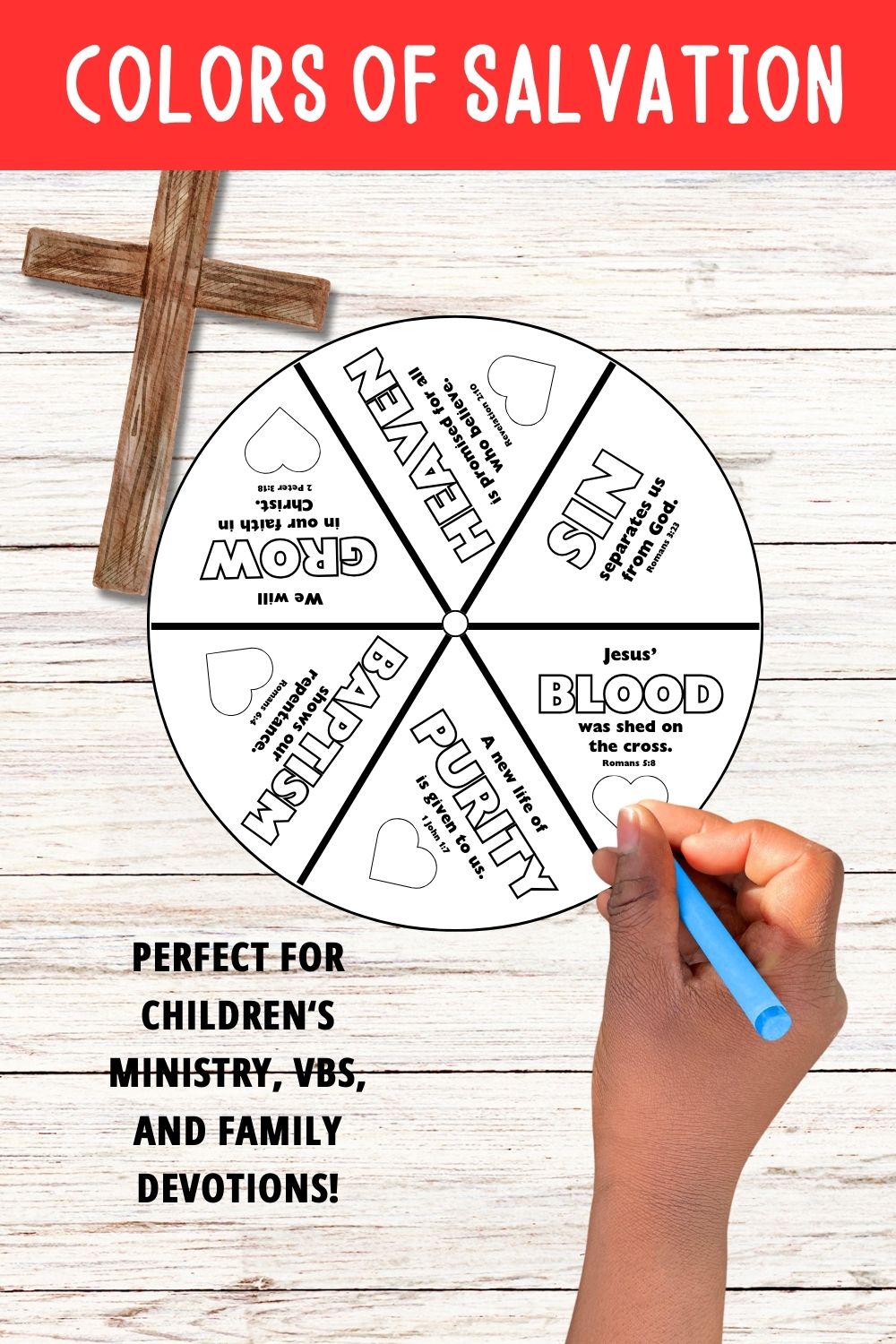 Colors of Salvation Spinner Wheel
