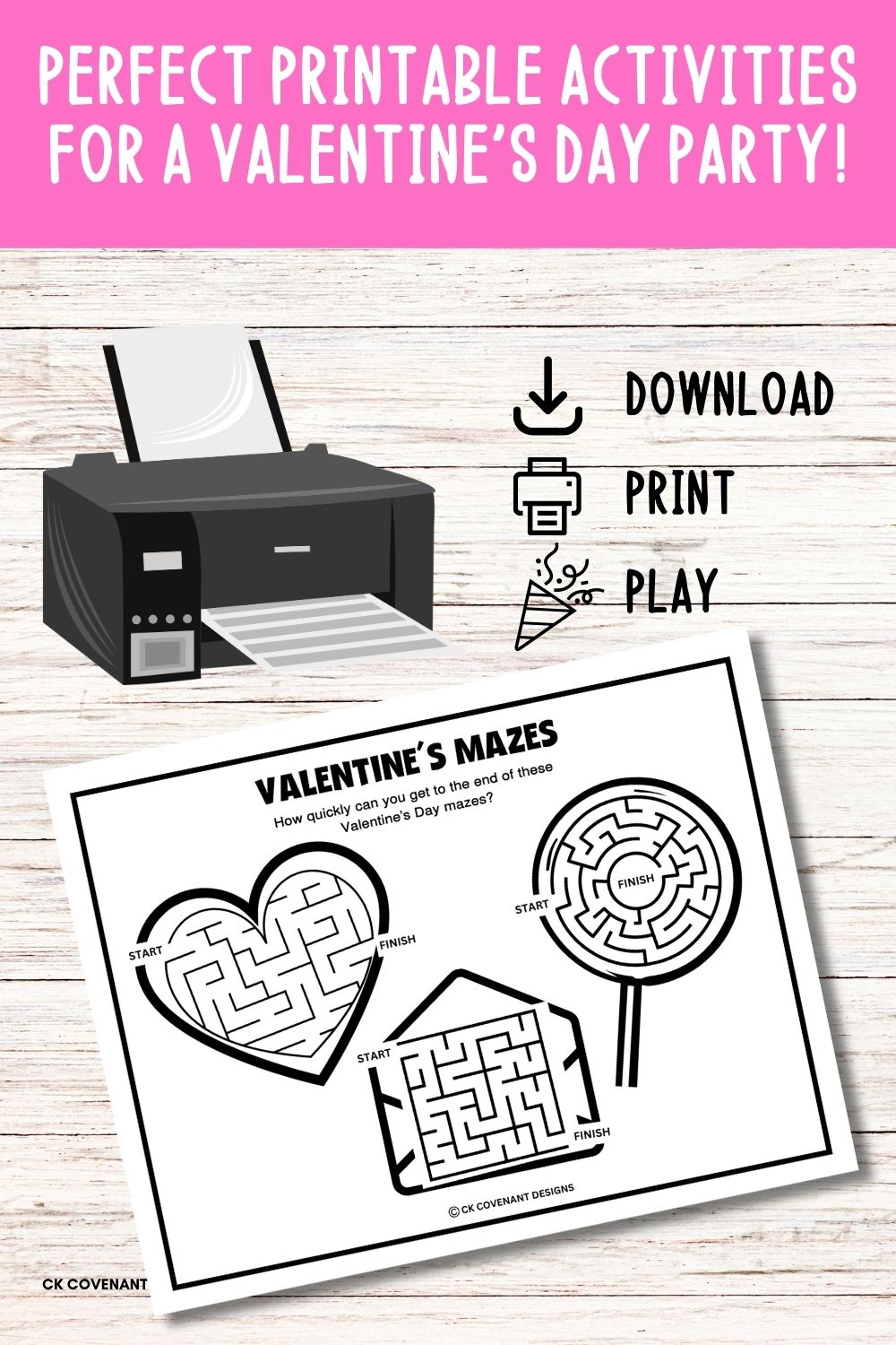 Valentine’s Day Activity Pack