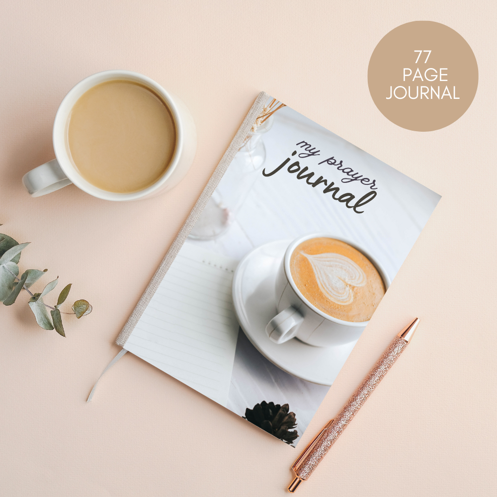 Tan Styled Prayer Journal
