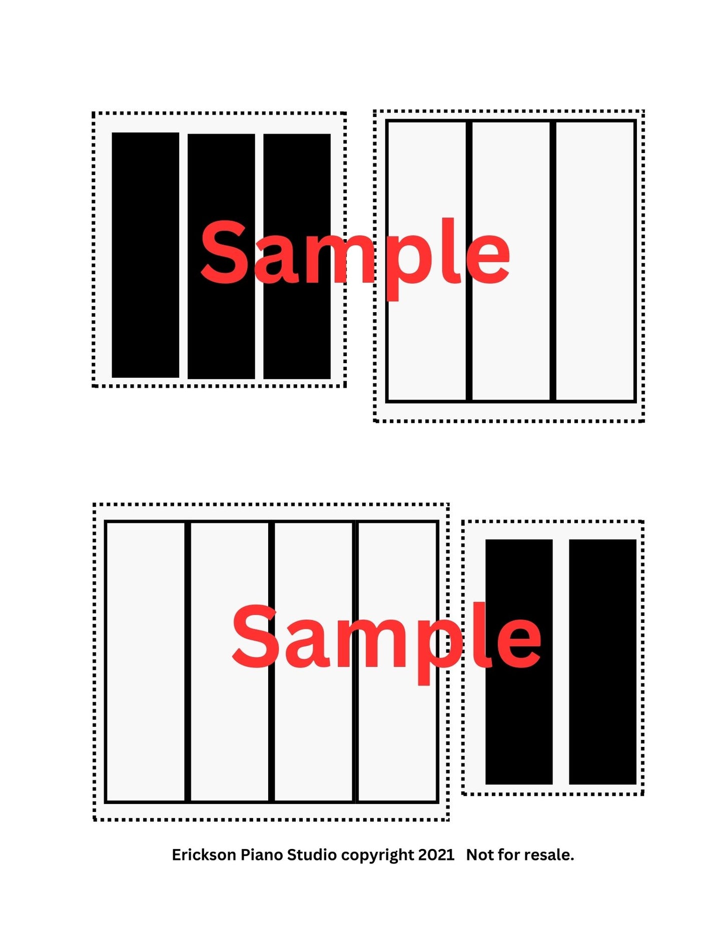 Piano Keyboard Puzzle
