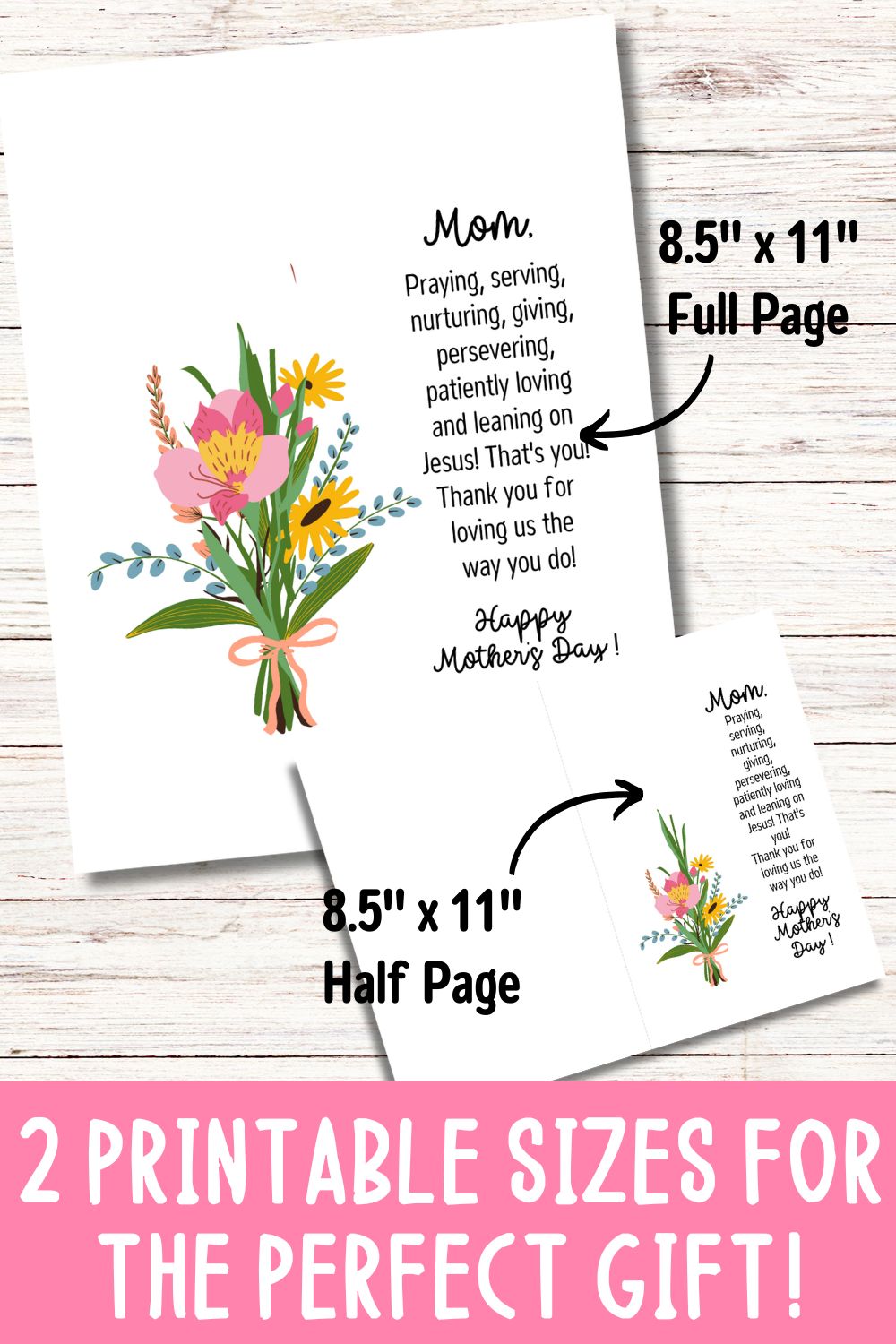 Mother's Day Printable Handprint Art