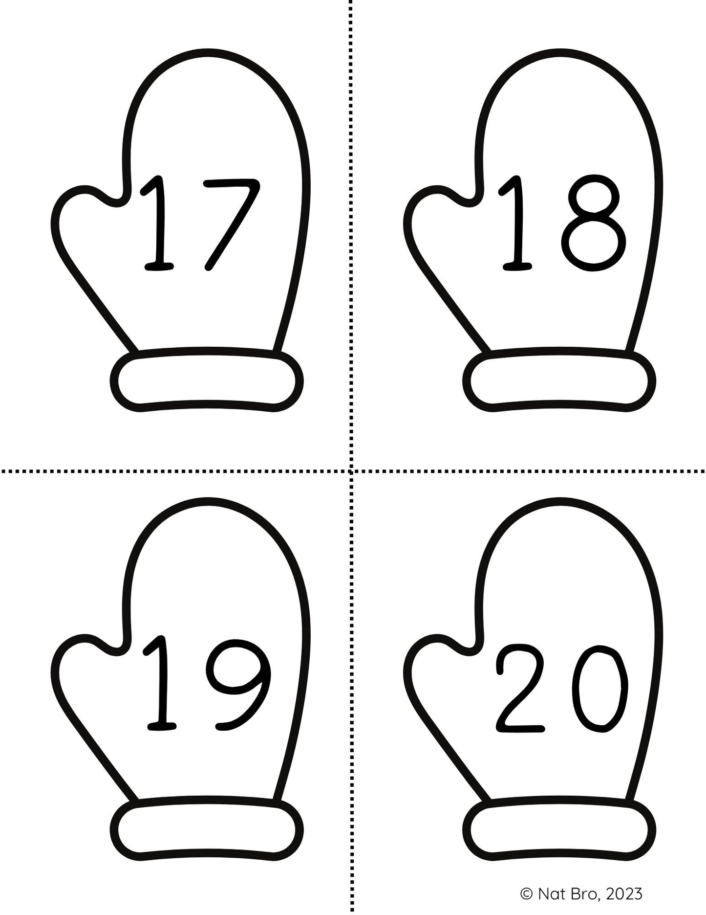 Pre-K Winter Activity Workbook