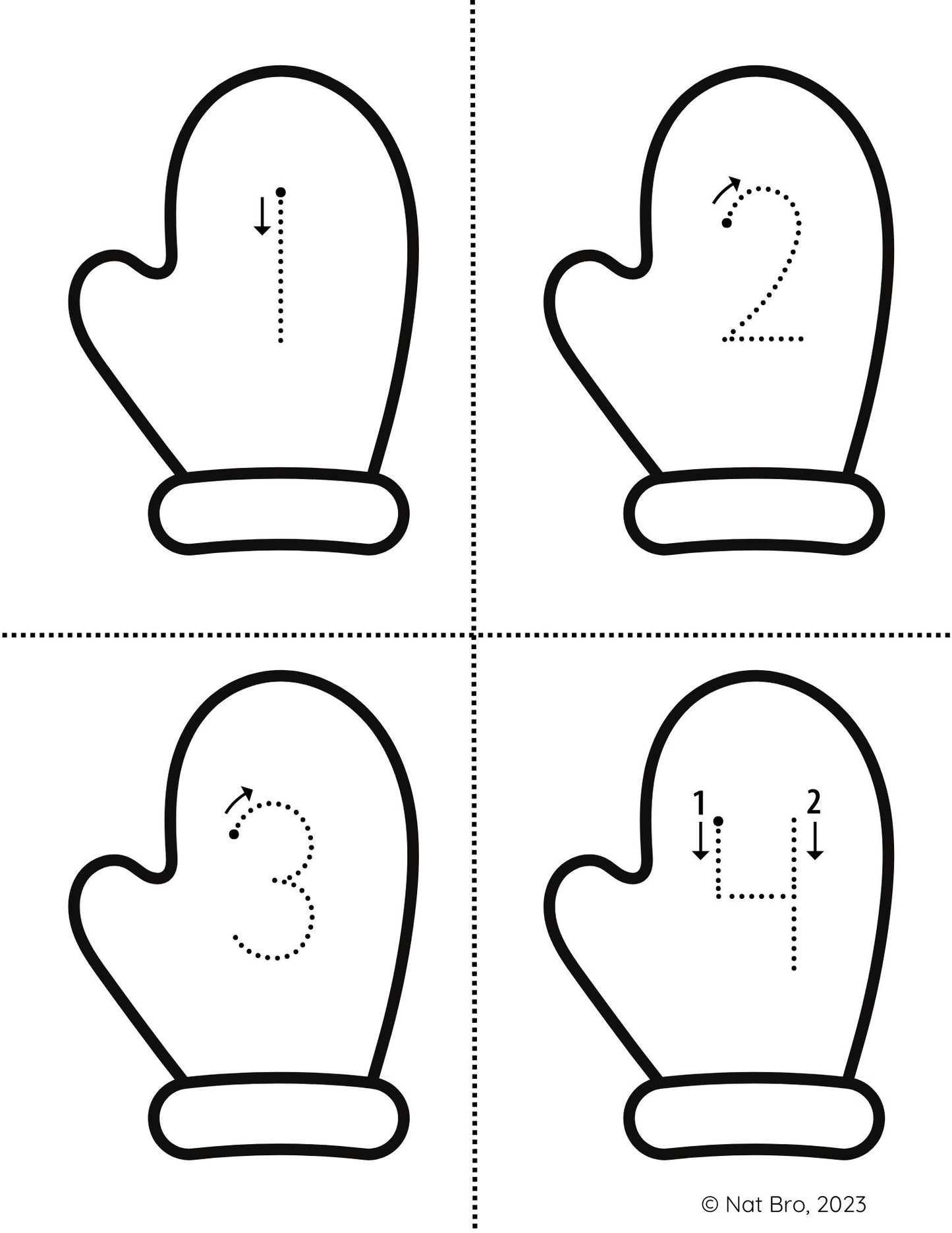 Pre-K Winter Activity Workbook