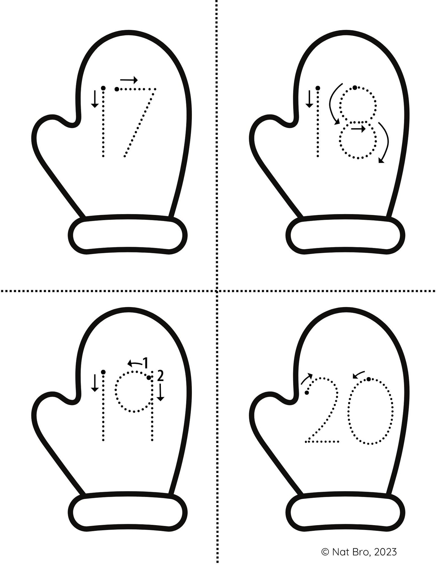 Pre-K Winter Activity Workbook
