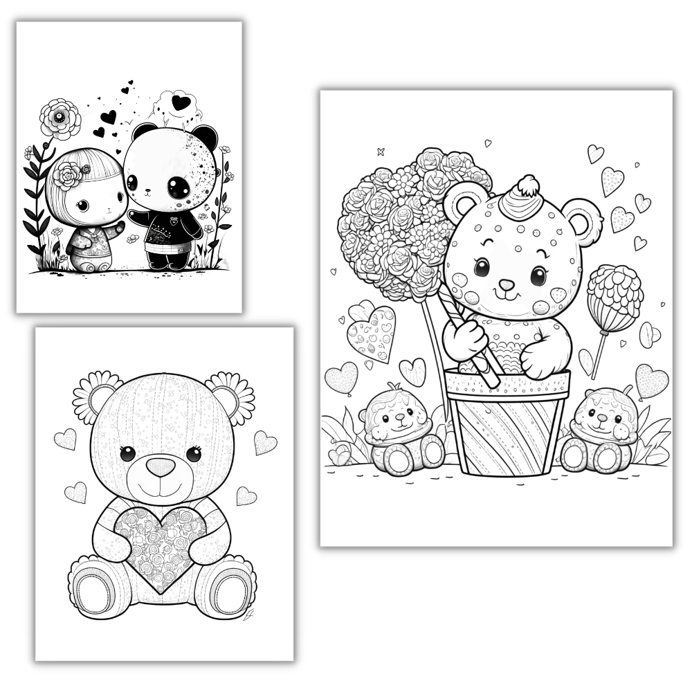 Valentine's Day Coloring Pages