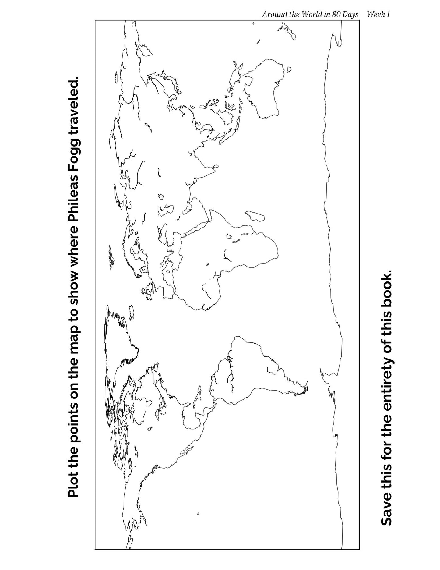 Around the World in 80 Days: A Complete Unit Study