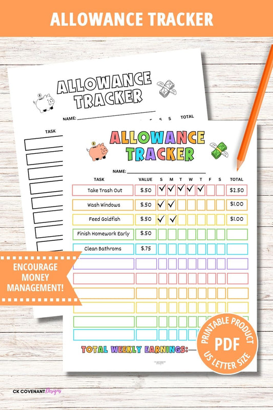 Allowance Tracker for Kids