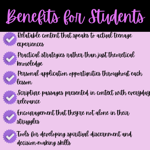 Overcoming Temptation Bible Lesson