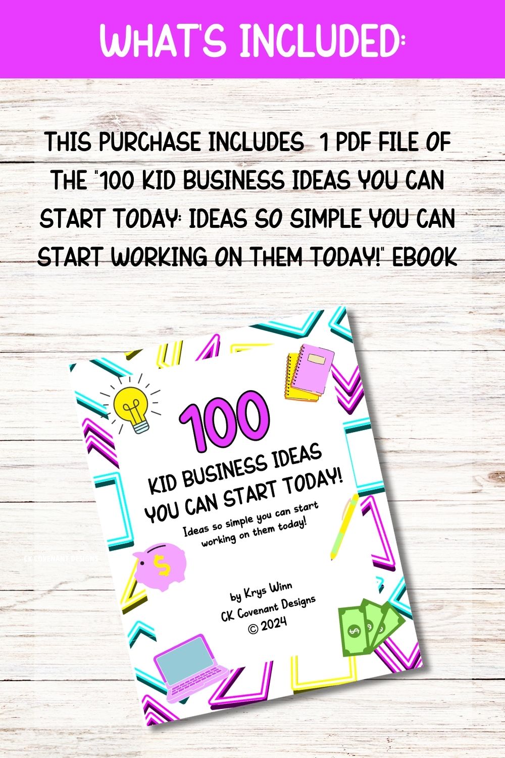 "100 Kid Business Ideas You Can Start Today: Ideas so Simple You Can Start Working on them Today!"