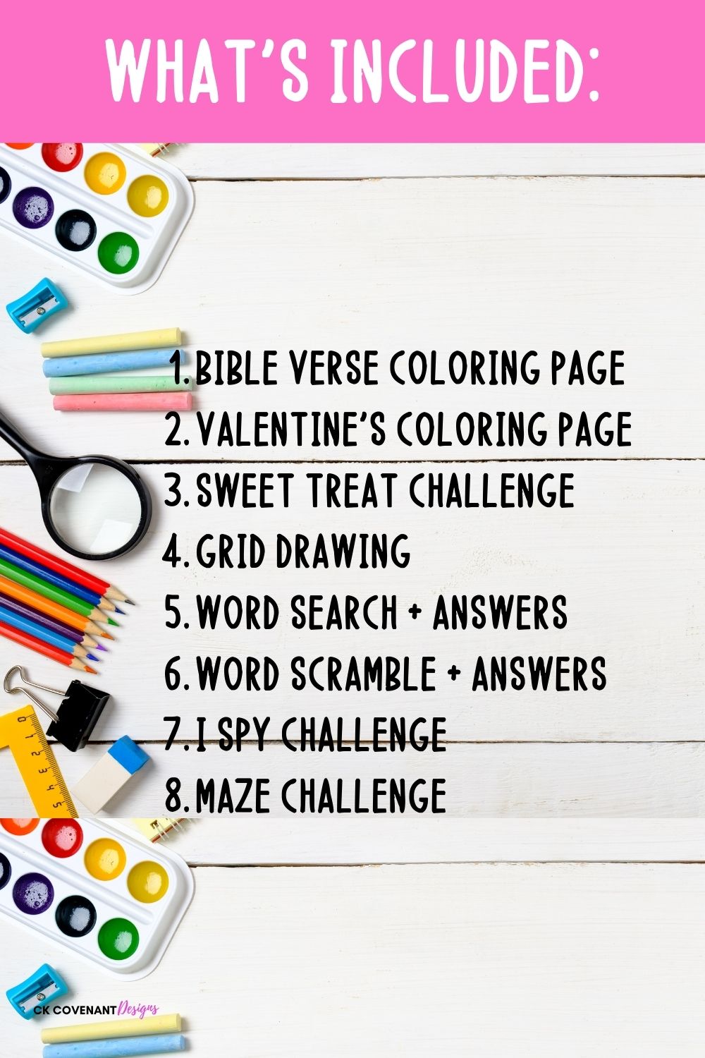 Valentine’s Day Activity Pack