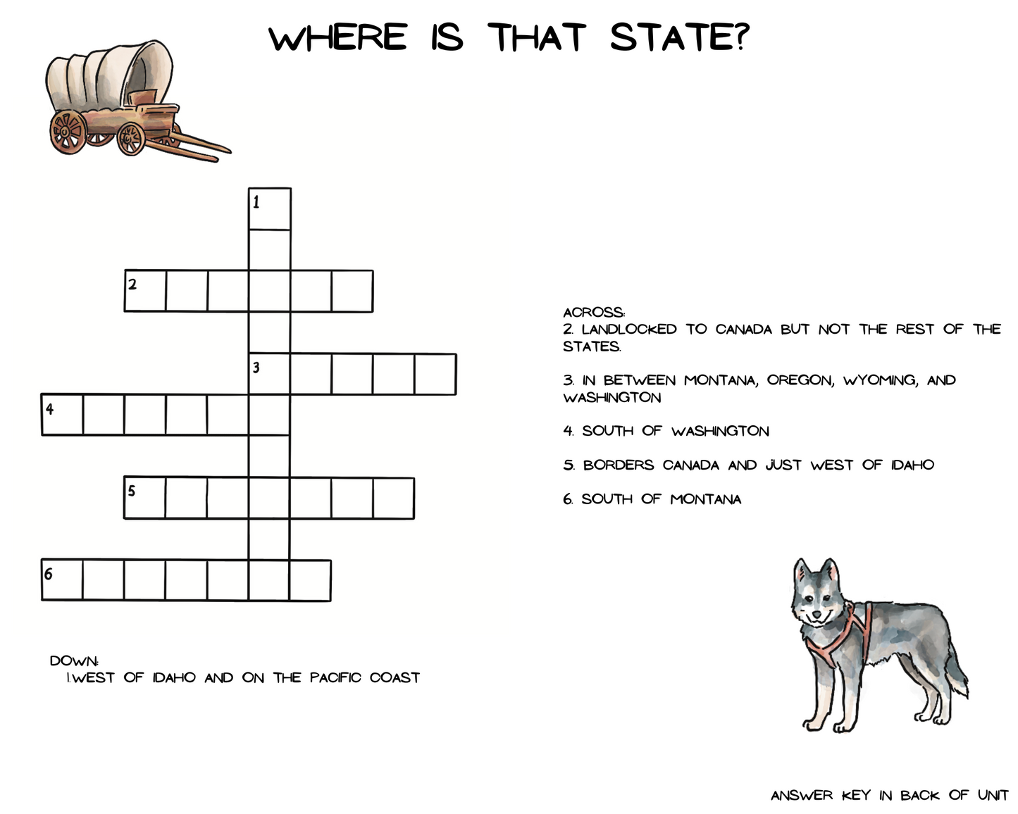 Our 50 States Full Unit Study: NORTHWEST