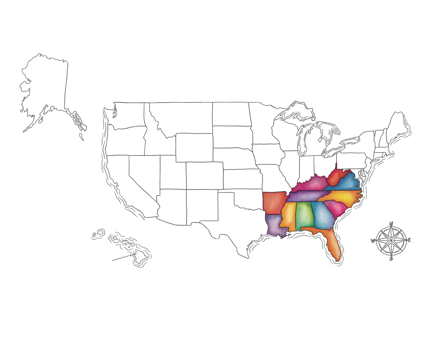 Our 50 States Full Unit Study: SOUTHEAST