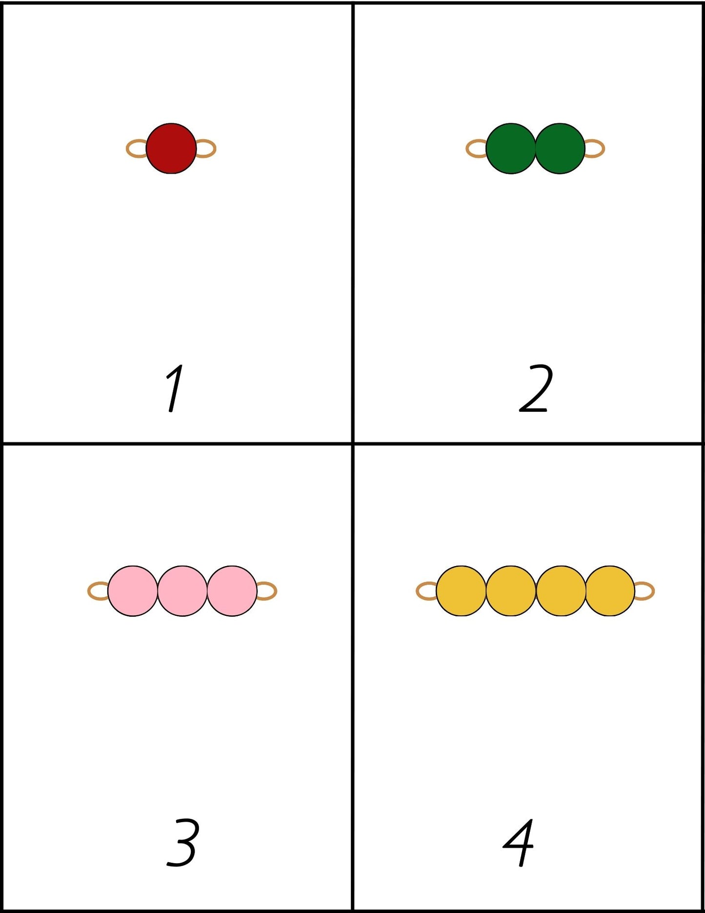 Montessori Based Beginner's Packet