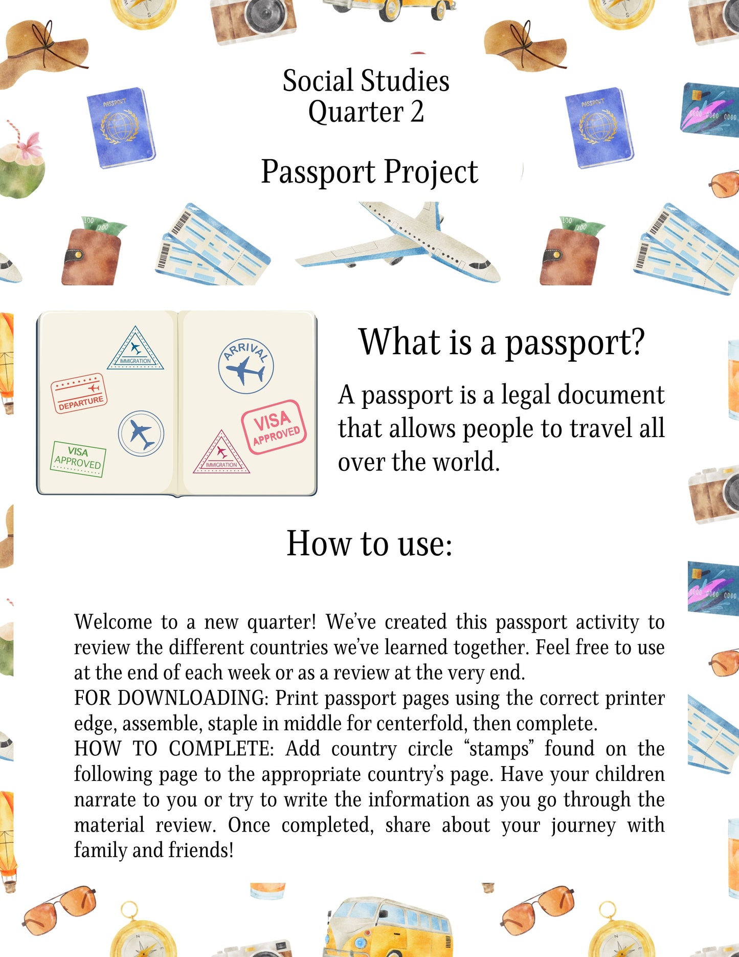 Holidays Around the World- A 16-Week Unit Study- PRINT VERSION