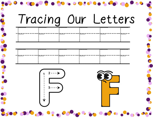Alphabet Letter Tracing Bundle | Uppercase and Lowercase A-Z Handwriting Practice