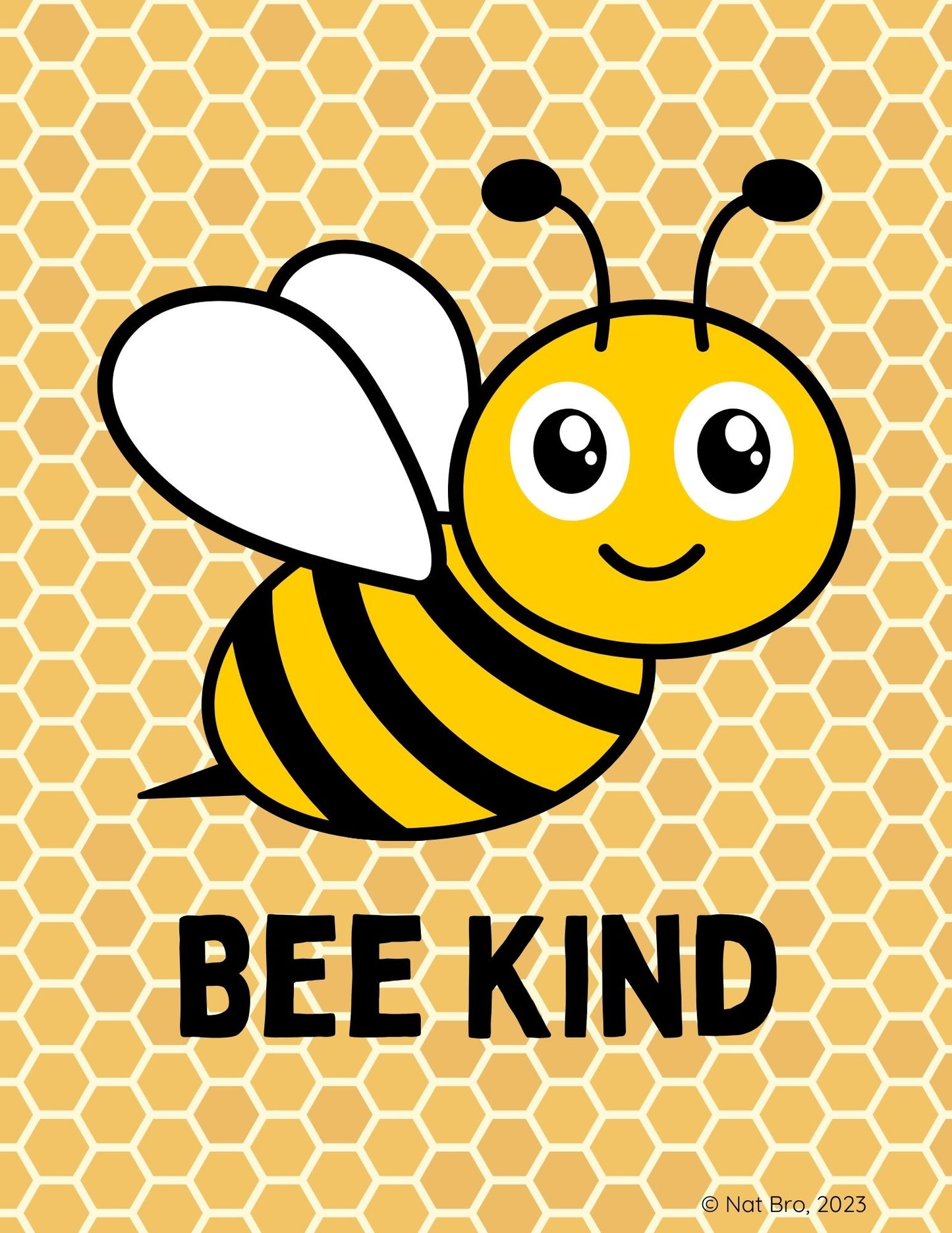 11 Hangable PDF Bee Affirmation Posters