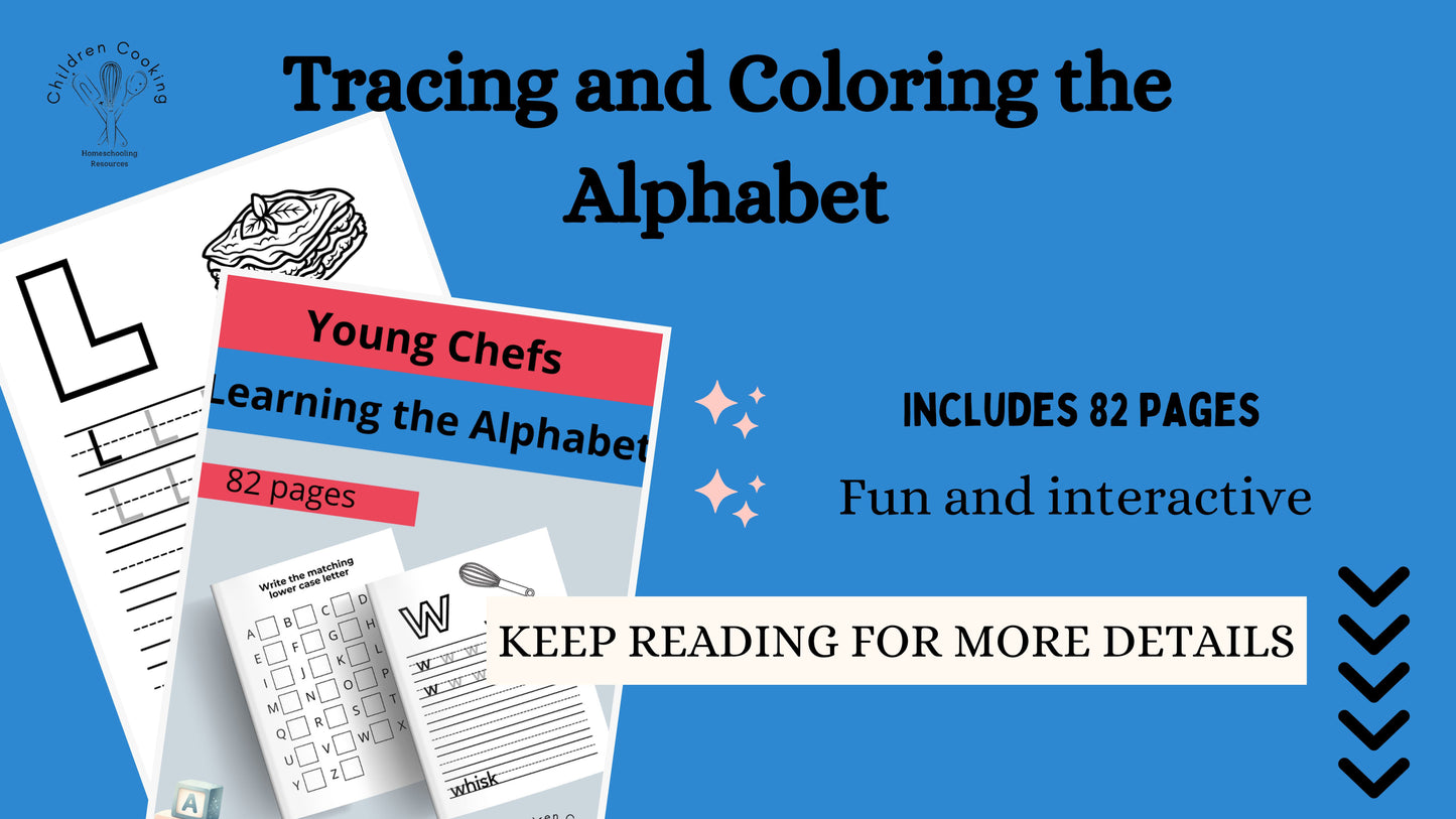 Tracing and Coloring the Alphabet