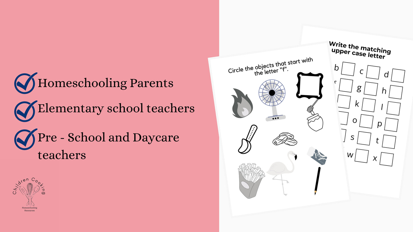 Tracing and Coloring the Alphabet