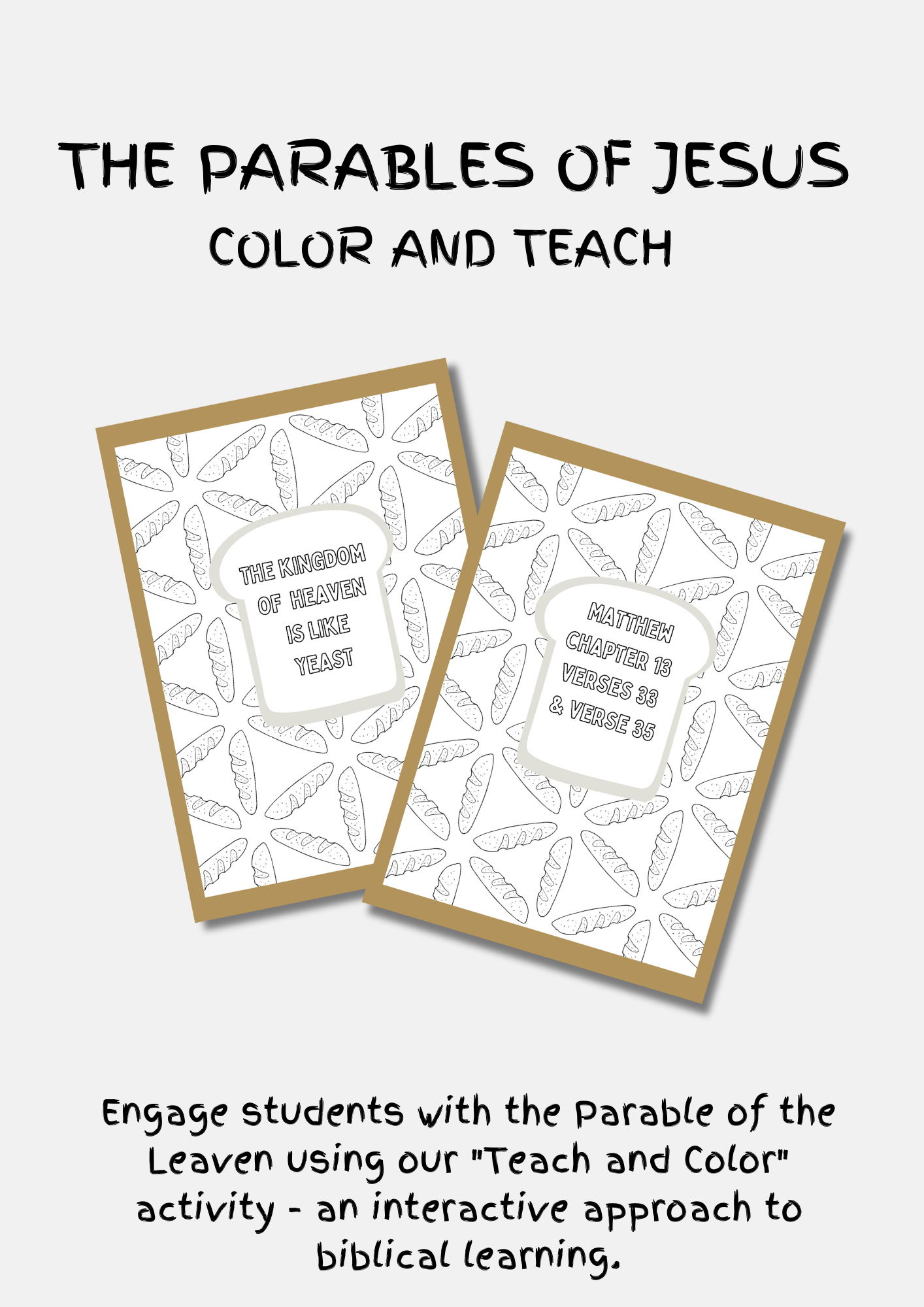 Parable of the Leavened Bread - Color and Teach