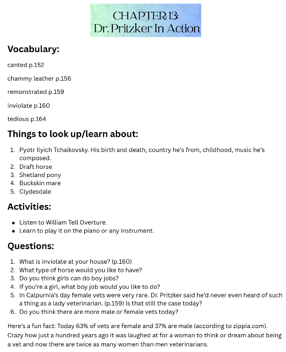 Curious World of Calpurnia Tate Novel /Book Study. Vocab, Activities, More!