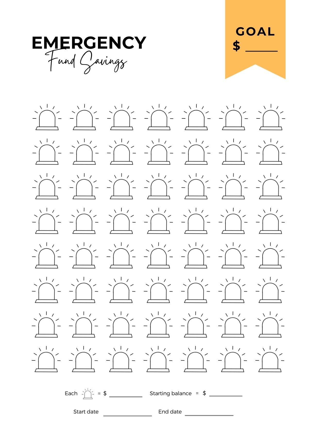 45-Page Savings Challenge Digital Product