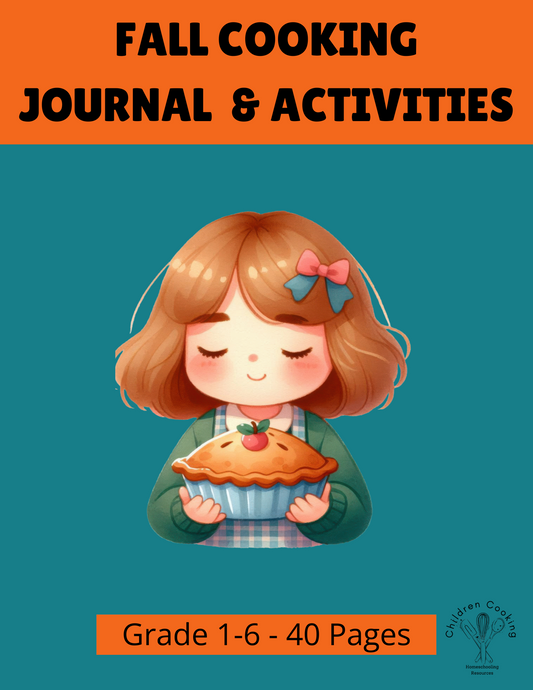 Fall Cooking Journal & Activities