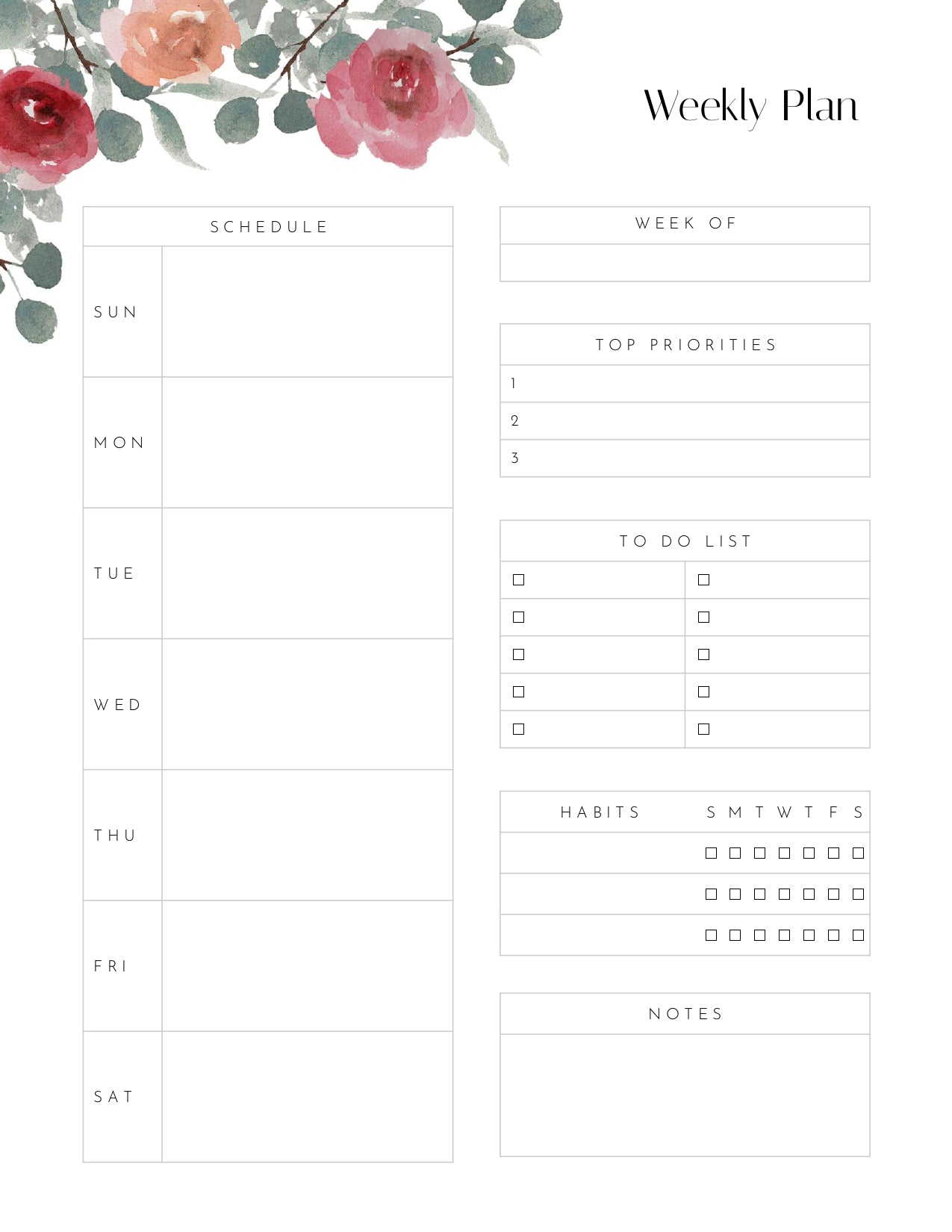 Charlotte Mason Undated Homeschool Planner
