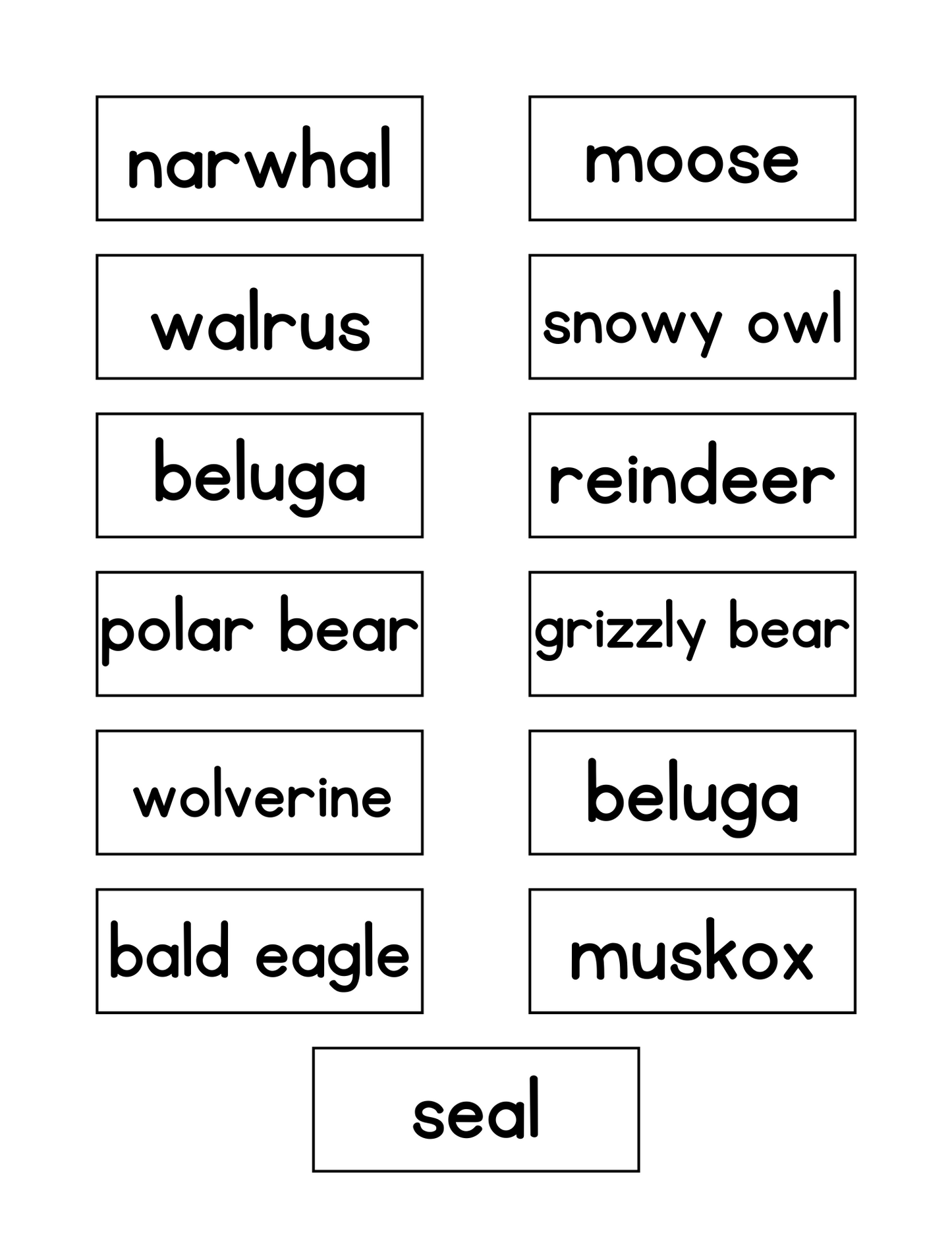 I See Series: Arctic Animals