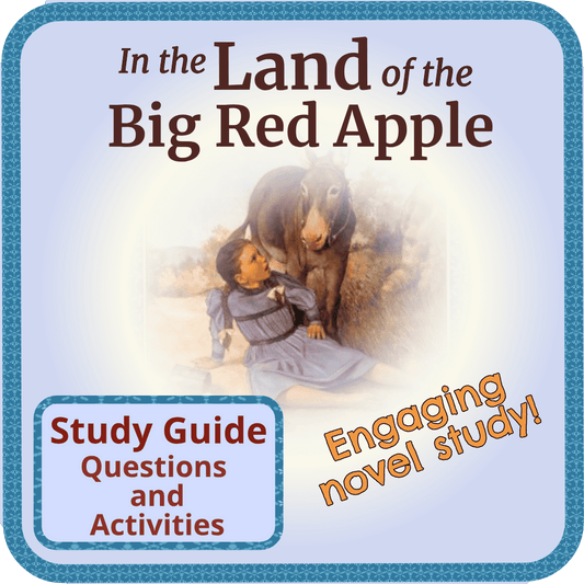In The Land of the Big Red Apple Book Study. Questions and Fun Activities!